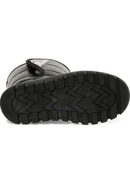 PINHA 4PR Siyah Kız Çocuk Kar Botu