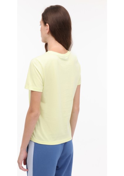 Wb Anna 11 4fx Sarı Kadın Kısa Kol T-Shirt