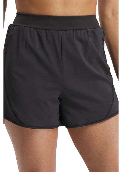 Lux Woven Short Siyah Kadın Şort