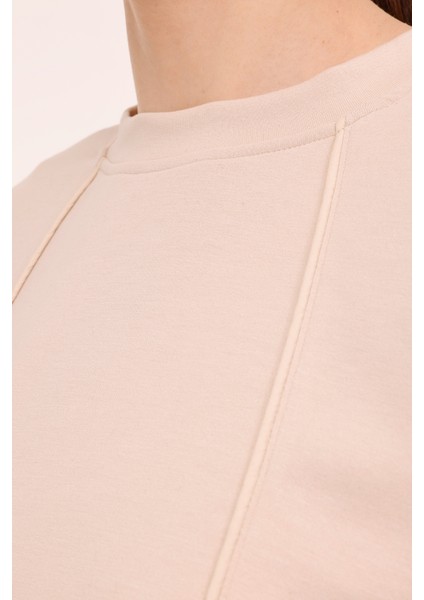 W-Bethany C Neck Swt 4pr Bej Kadın Sweatshirt