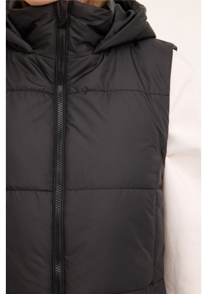 Wl Jun1 4 4pr Siyah Kadın Yelek