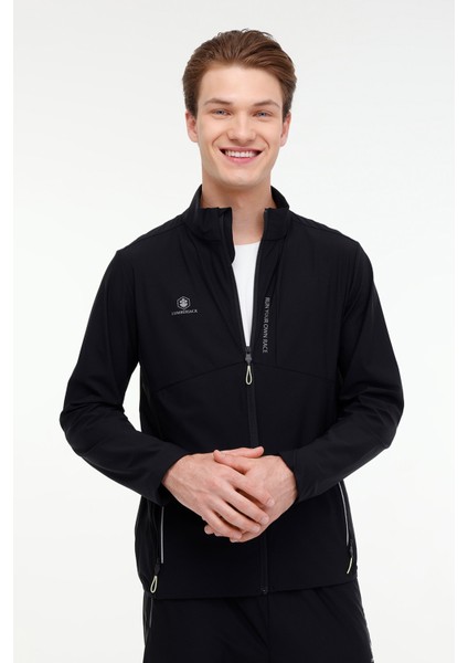 ml Quane 18PRF2026 4fx Siyah Erkek Eşofman Üstü