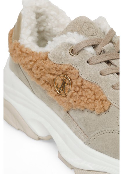 Selpy 4Pr Bej Kadın Sneaker