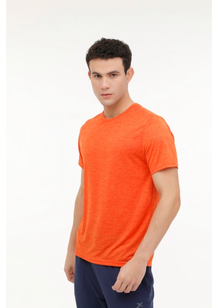 M-SN233 Bsc Pes T-Sh 4fx Turuncu Katyonk Erkek Kısa Kol T-Shirt