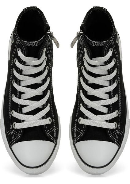 ALINA.F4FX Siyah Kız Çocuk High Sneaker