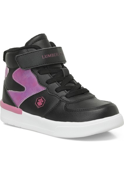 Rena Hı 4pr Siyah Kız Çocuk High Sneaker