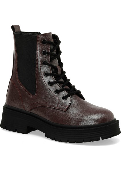 Talayo 4pr Bordo Kadın Bot