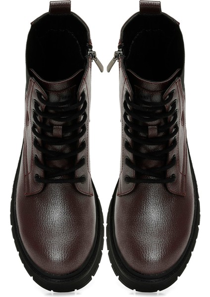 Talayo 4pr Bordo Kadın Bot