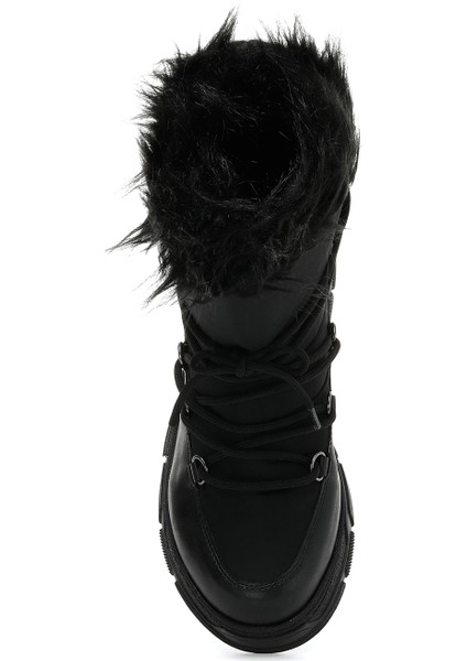 INCI MARALA.Z 2PR Siyah Kadın Kar Botu