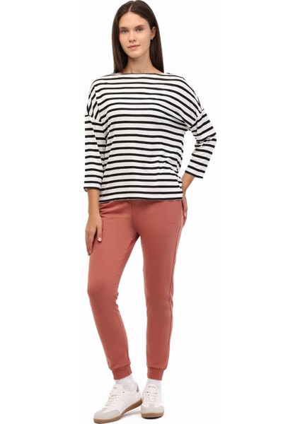 Wb Jogger 22SN86 3pr Gül Kurusu Kadın Eşofman Altı