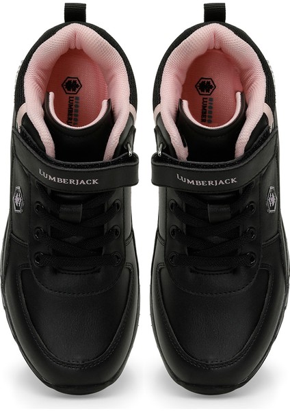 CAP HI 4PR Siyah Kız Çocuk Spor Ayakkabı