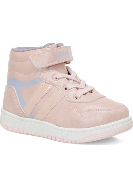 Cax Hı 4pr Pudra Kız Çocuk High Sneaker