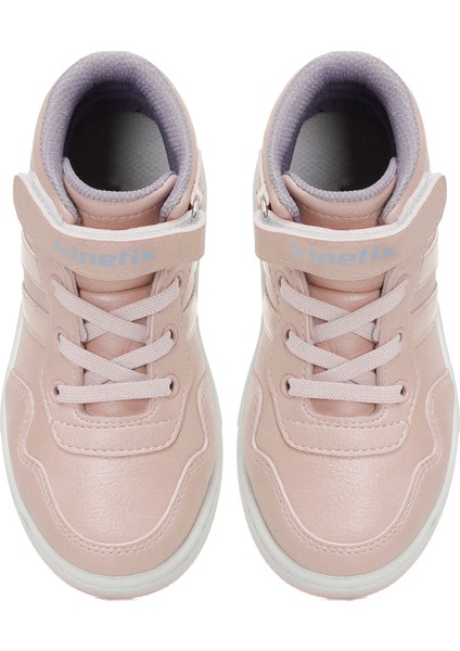Cax Hı 4pr Pudra Kız Çocuk High Sneaker