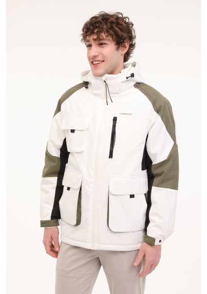 ML GOMNIS 2URBN06 4PR Ekru Erkek Kısa Kaban