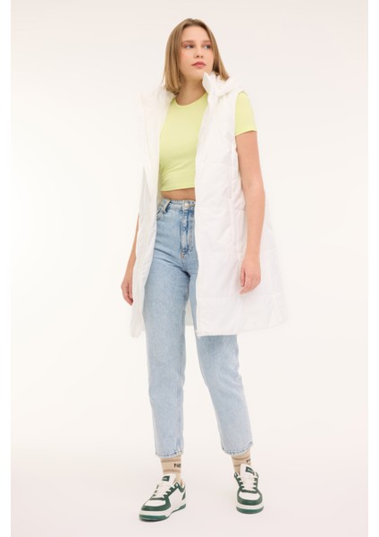 Wl Jun1 4 4pr Ekru Kadın Yelek