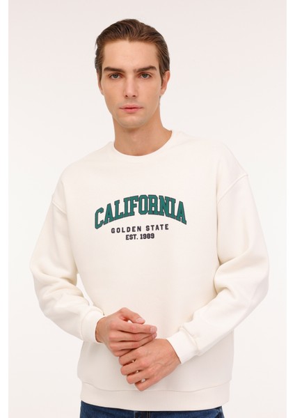 ml Cody 16CTY105 4pr Ekru Erkek Sweatshirt