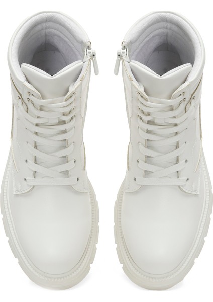 Fanly 4Pr Beyaz Kadın Bot