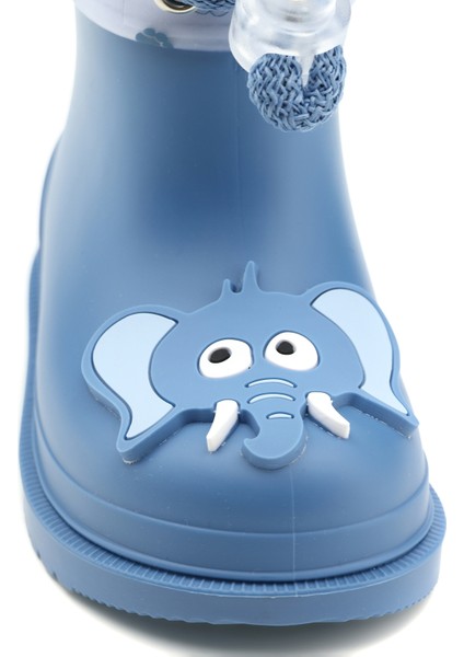 Bimbi Elefante Filli Çocuk Mavi Yağmur Çizmesi W10242-047