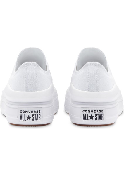Chuck Taylor All Star Move Platform Unisex Beyaz Sneaker.102