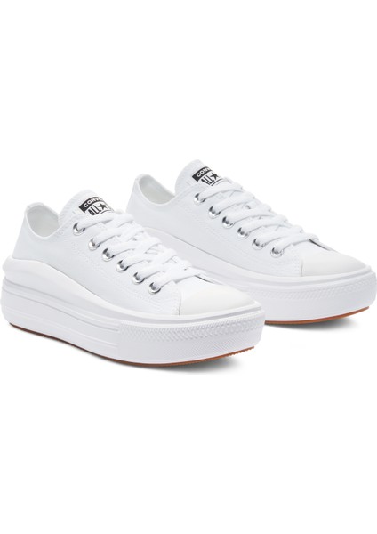 Chuck Taylor All Star Move Platform Unisex Beyaz Sneaker.102