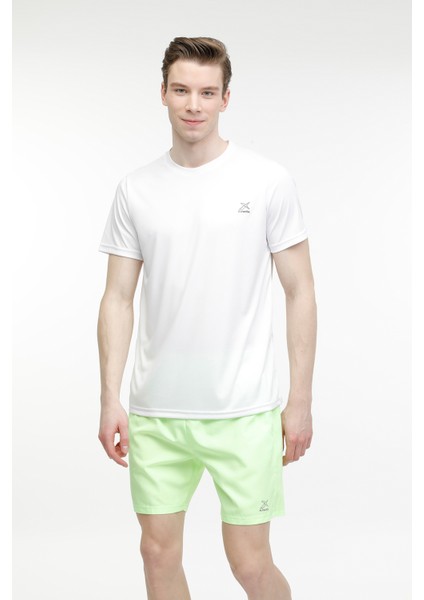 MB CARLO 19SN337 3FX Neon Yeşil Erkek Deniz Şortu