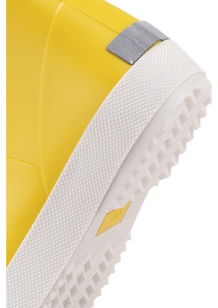Splash Nautico Çocuk Kürklü Sarı Yağmur Çizmesi W10207-008