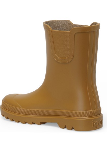W10274 TOKIO Karamel Unisex Çocuk Yağmur Çizmesi