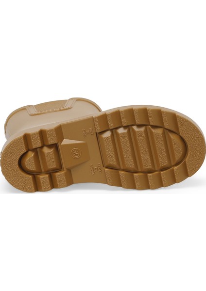 W10274 TOKIO Karamel Unisex Çocuk Yağmur Çizmesi