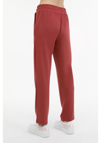 Wl Carla 22CT693 3pr Pastel Bordo Kadın Eşofman Altı