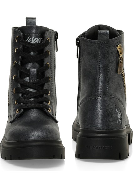 Hally 4pr Siyah Kız Çocuk Biker Bot