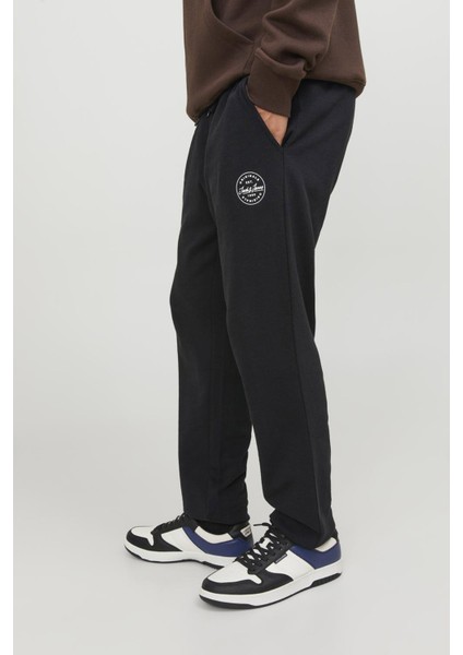 JPSTGORDON JJSHARK SWEAT Siyah Erkek Eşofman Altı