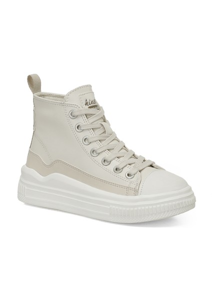 LORNA HI J 4PR Krem Kız Çocuk High Sneaker