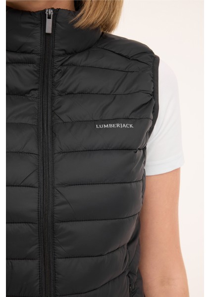 WB VEST 4SN34 4PR Siyah Kadın Yelek