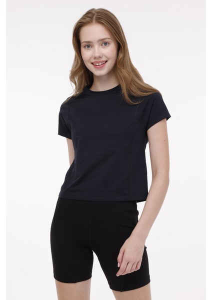 Wl Lydıa 11GFP920 4fx Siyah Kadın Kısa Kol T-Shirt