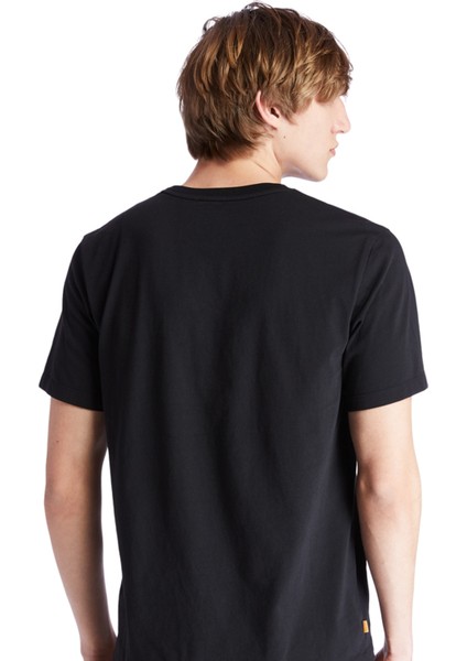 SS KENNEBEC RIVER TREE LO Siyah Erkek Kısa Kol T-Shirt