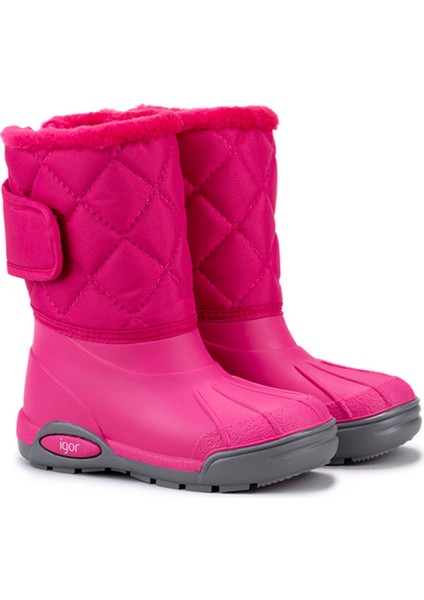 TOPO SKI NYLON Fuşya Kız Çocuk Kar Botu