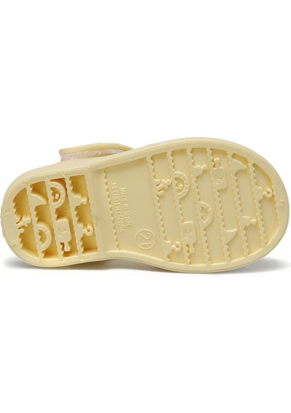 CLASICA V. Krem Kız Çocuk Terlik