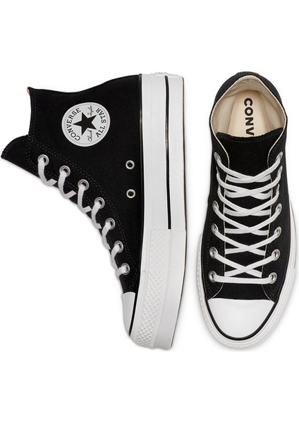 Chuck Taylor All Star Lift Hi Platform Unisex Siyah Sneaker.001