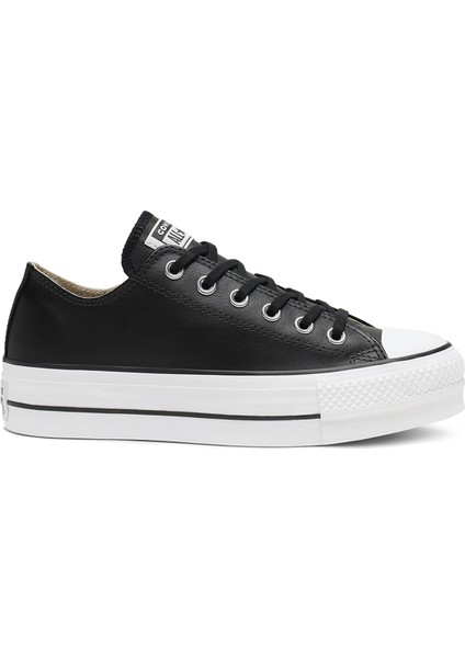 Chuck Taylor All Star Leather Platform Erkek Siyah Sneaker.001