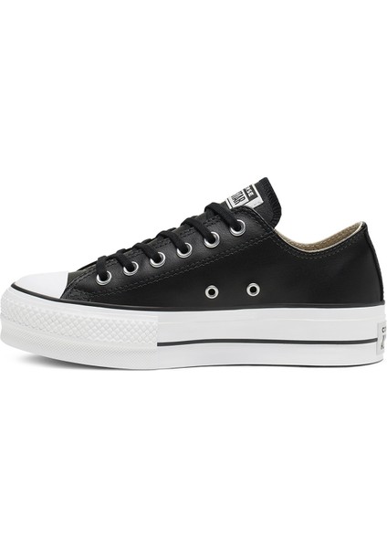 Chuck Taylor All Star Leather Platform Erkek Siyah Sneaker.001