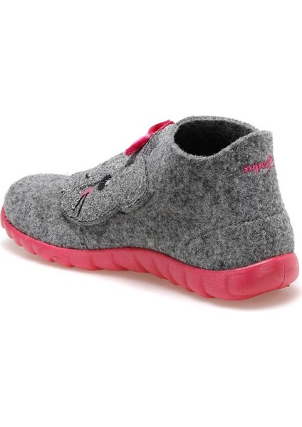 HAPPY GRI Kız Çocuk Panduf