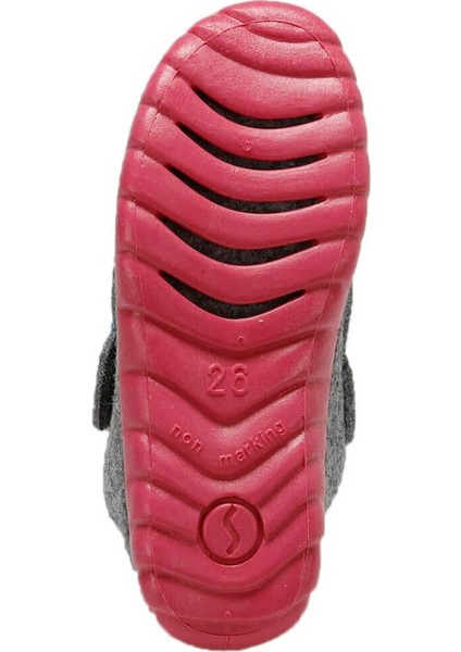 HAPPY GRI Kız Çocuk Panduf