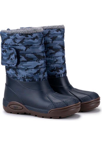 TOPO SKI CAMO Lacivert Erkek Çocuk Kar Botu
