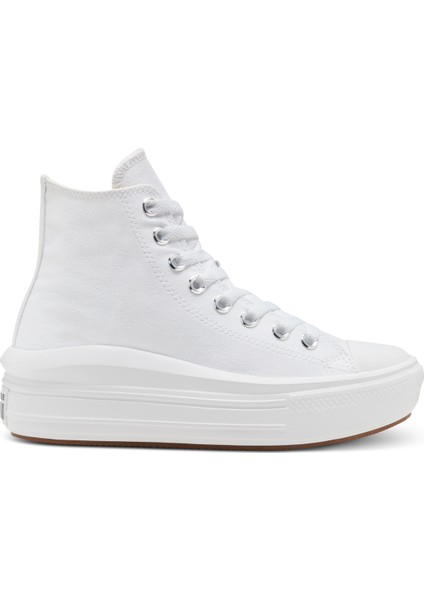 Chuck Taylor All Star Move Platform Hi Kadın Beyaz Sneaker.102