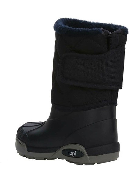 Topo Skı Nylon Lacivert Erkek Çocuk Kar Botu