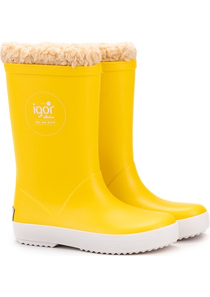 Splash Nautıco Borreguıto Sarı Kız Çocuk Yağmur Çizmesi