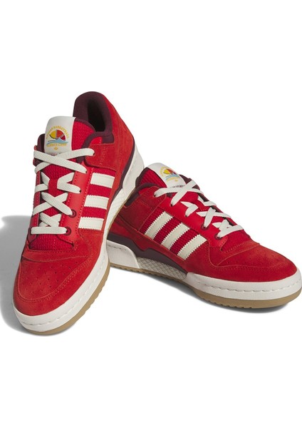 Forum Low cl Leather Mens Sneaker Hakiki Deri Erkek Günlük Spor Ayakkabı Kırmızı modelleri