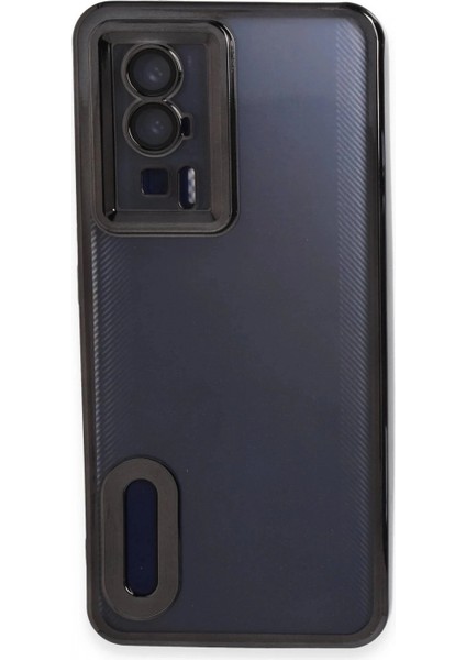 Xiaomi Poco F5 Pro Kılıf Slot Silikon - Siyah