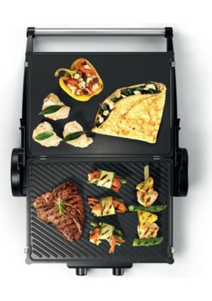 6 Dilim Kapasiteli Çıkartılabilir Döküm Plaka, 2000 W, Gri Renkli fiyatları