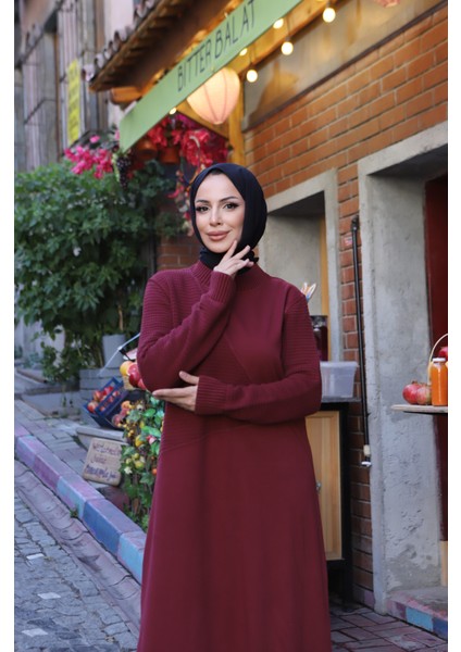 Iki Iplik Triko Elbise modelleri